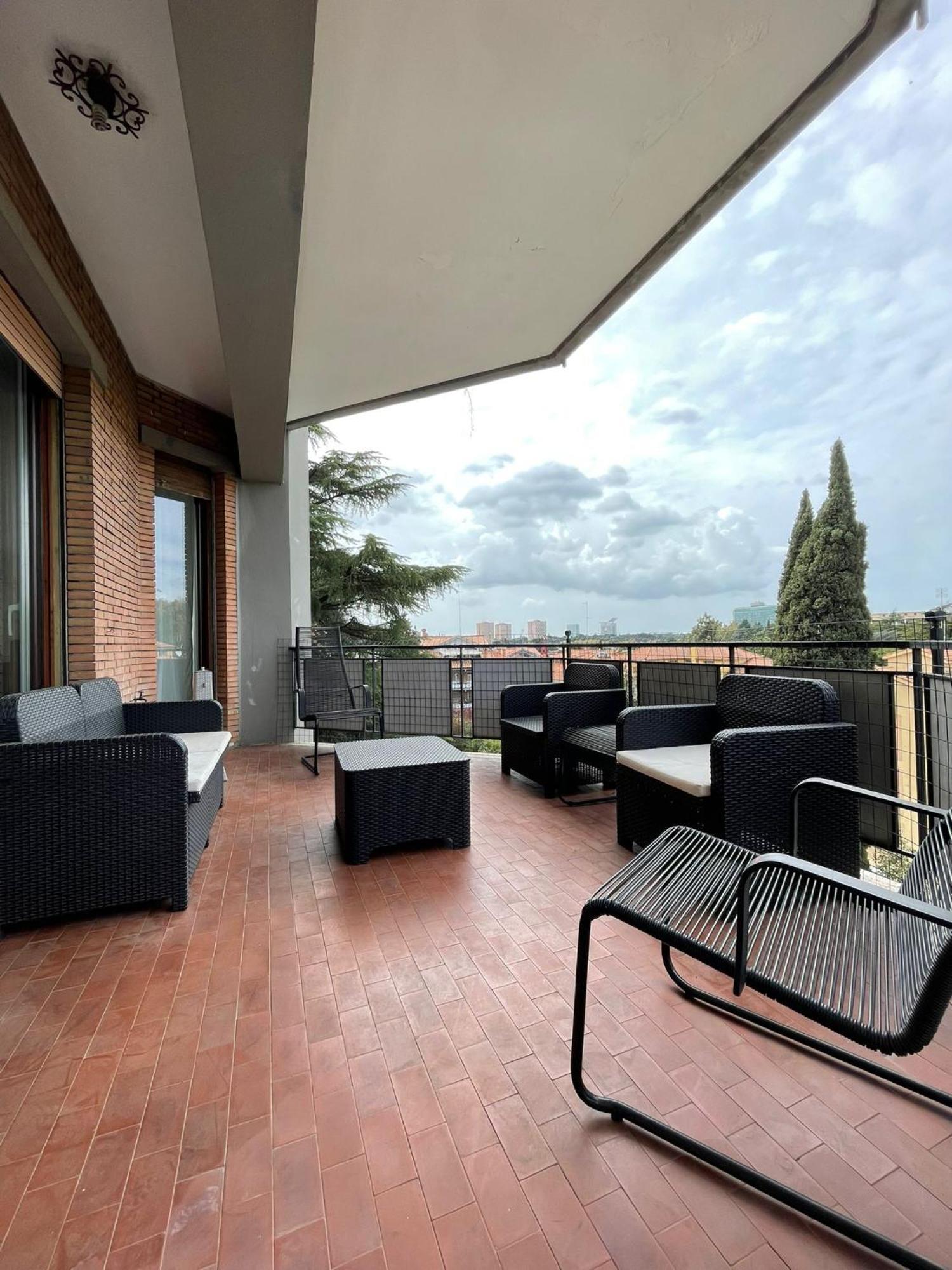 Eur Centro Lux Apartment Con Camino โรม ภายนอก รูปภาพ