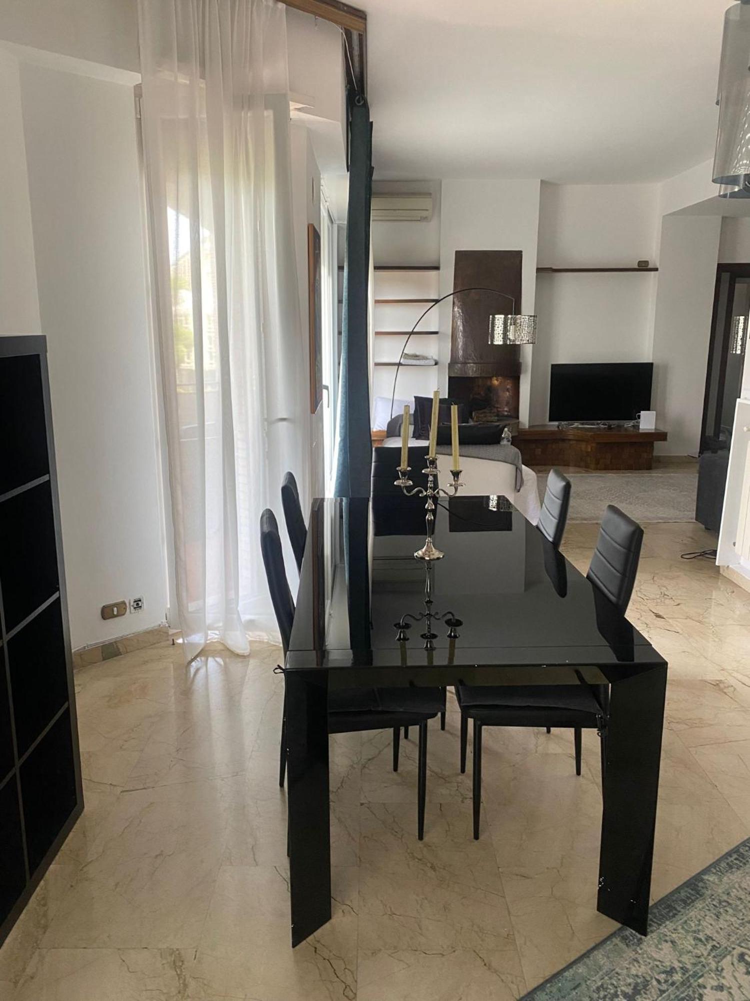Eur Centro Lux Apartment Con Camino โรม ภายนอก รูปภาพ